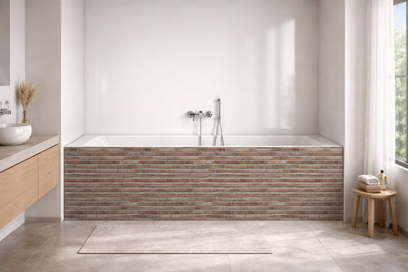 Badewannenverkleidung Steinoptik