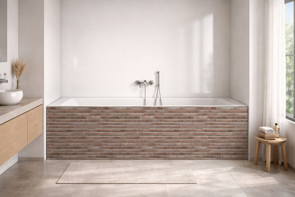Badewannenverkleidung Steinoptik