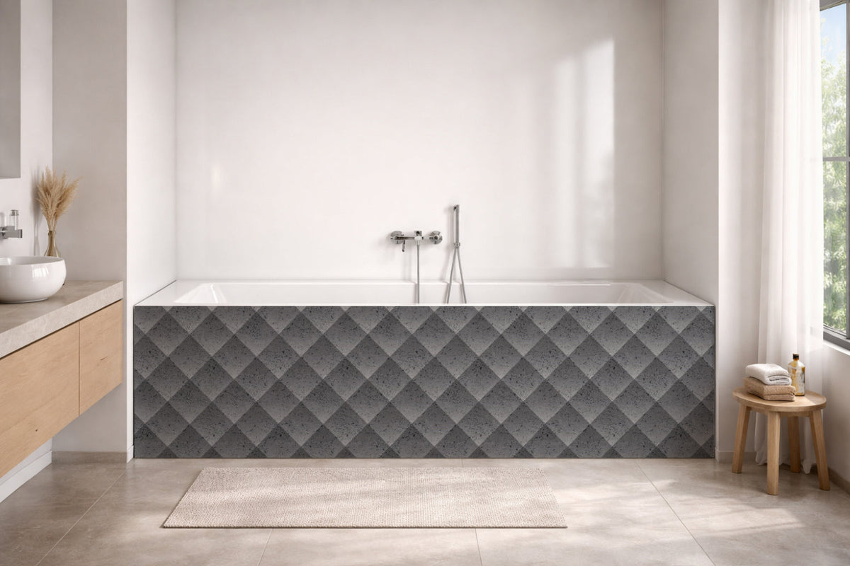 Badewannenverkleidung Steinoptik