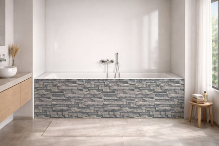 Badewannenverkleidung Steinoptik