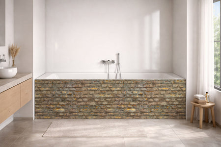 Badewannenverkleidung Steinoptik