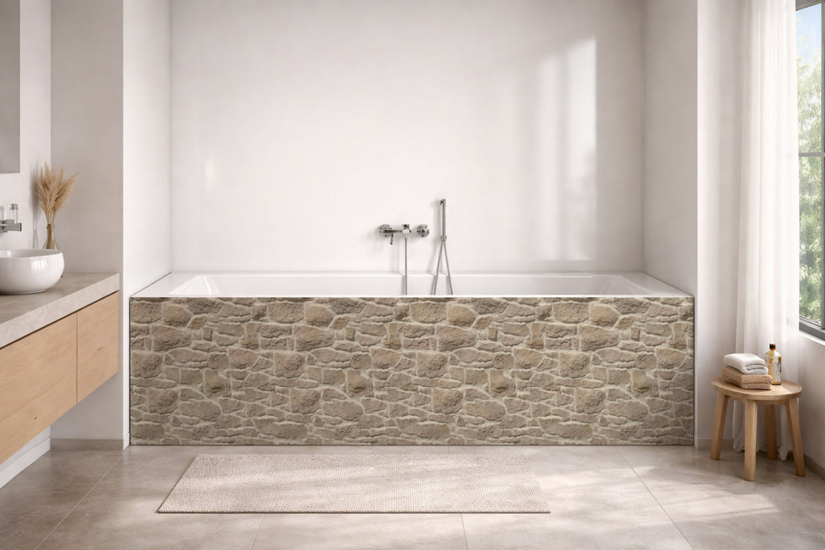 Badewannenverkleidung Steinoptik