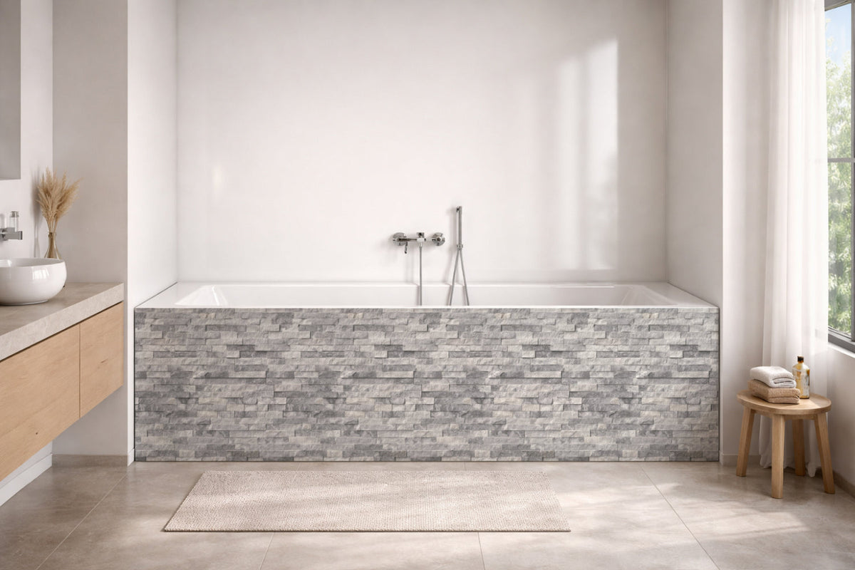 Badewannenverkleidung Steinoptik
