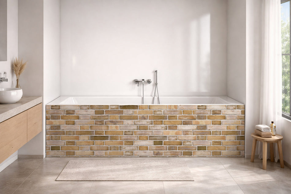 Badewannenverkleidung Steinoptik