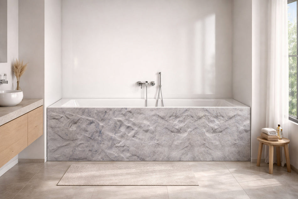 Badewannenverkleidung Steinoptik