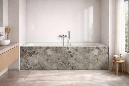 Badewannenverkleidung Steinoptik