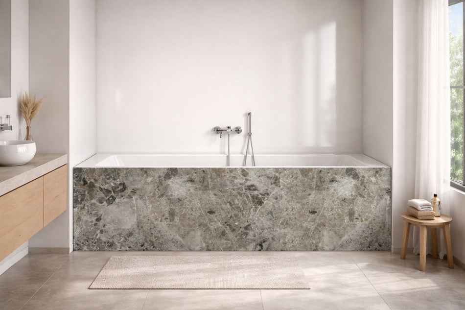 Badewannenverkleidung Steinoptik