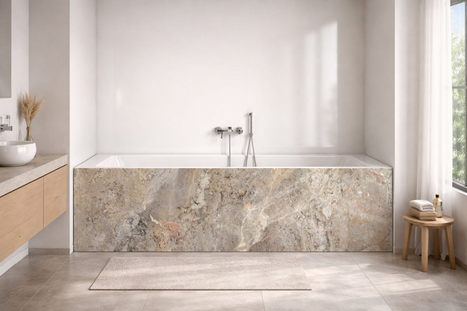 Badewannenverkleidung Steinoptik