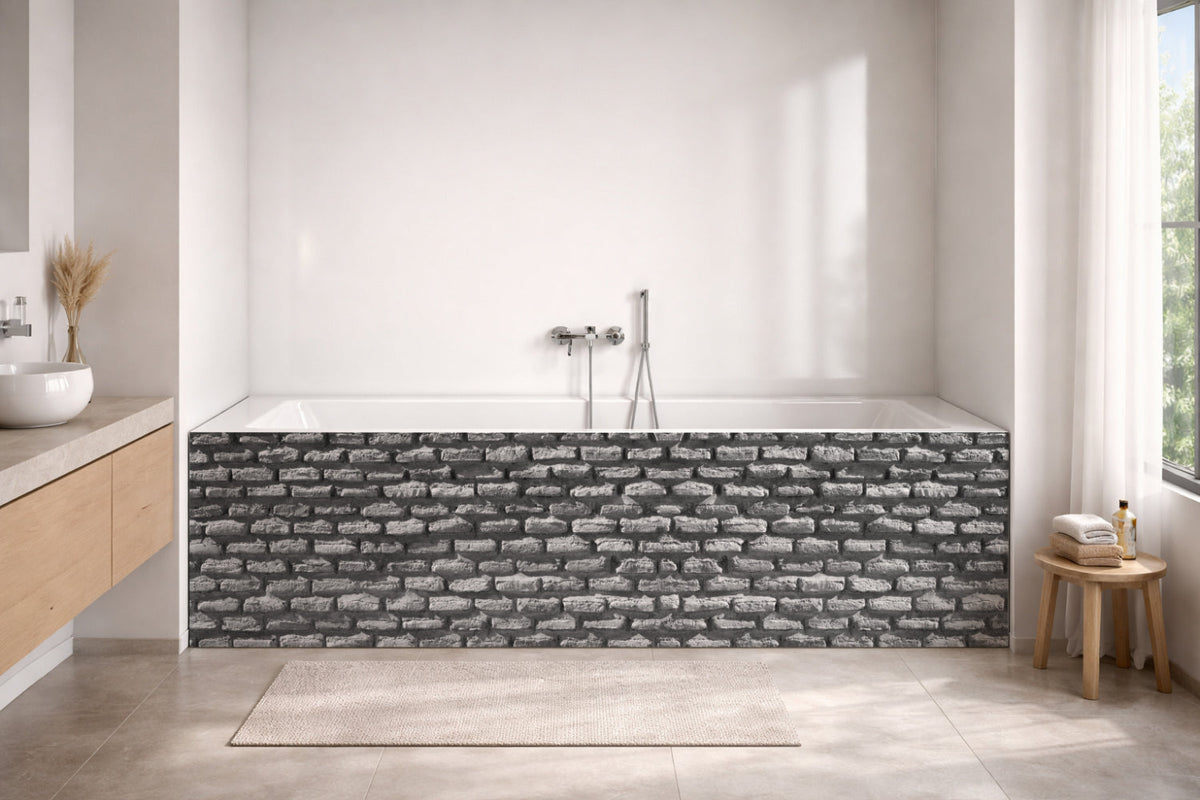 Badewannenverkleidung Steinoptik
