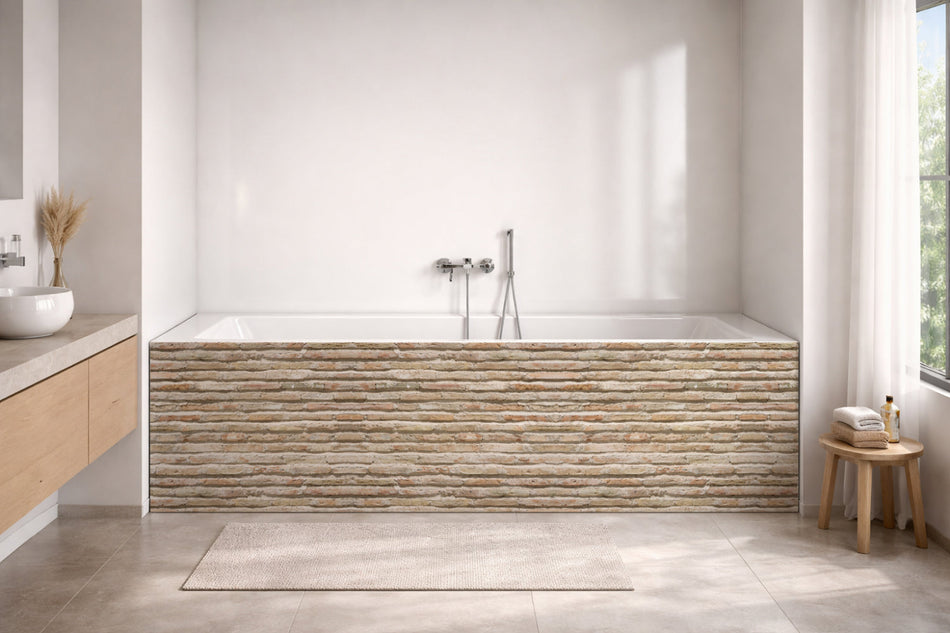 Badewannenverkleidung Steinoptik