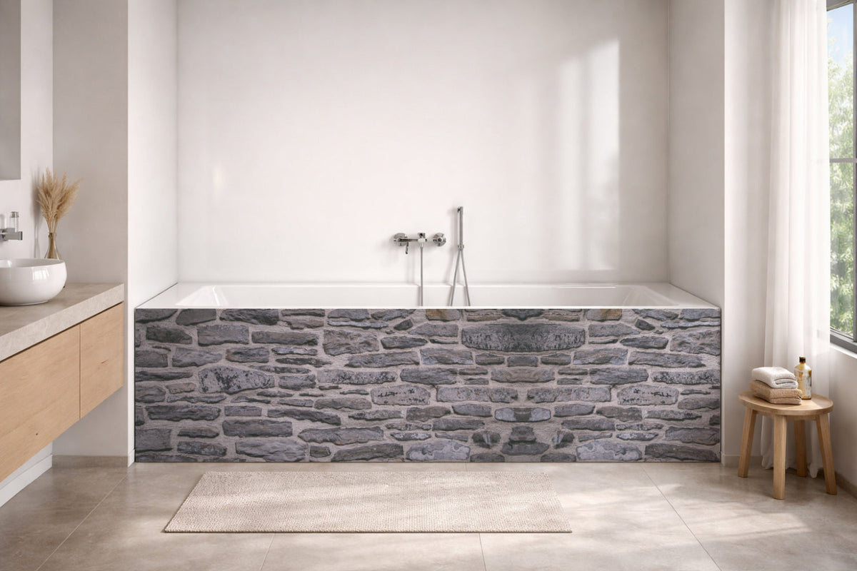 Badewannenverkleidung Steinoptik