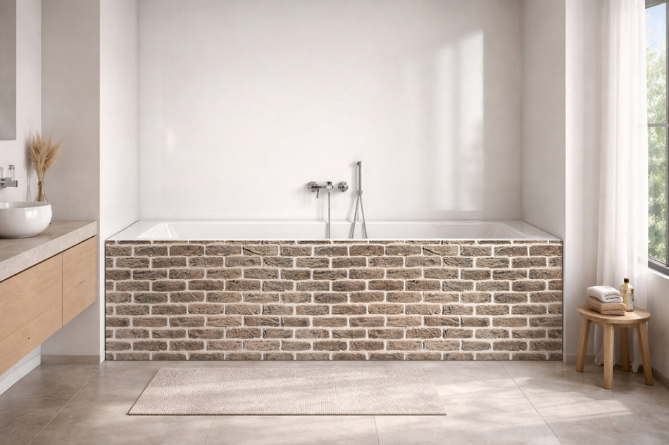 Badewannenverkleidung Steinoptik