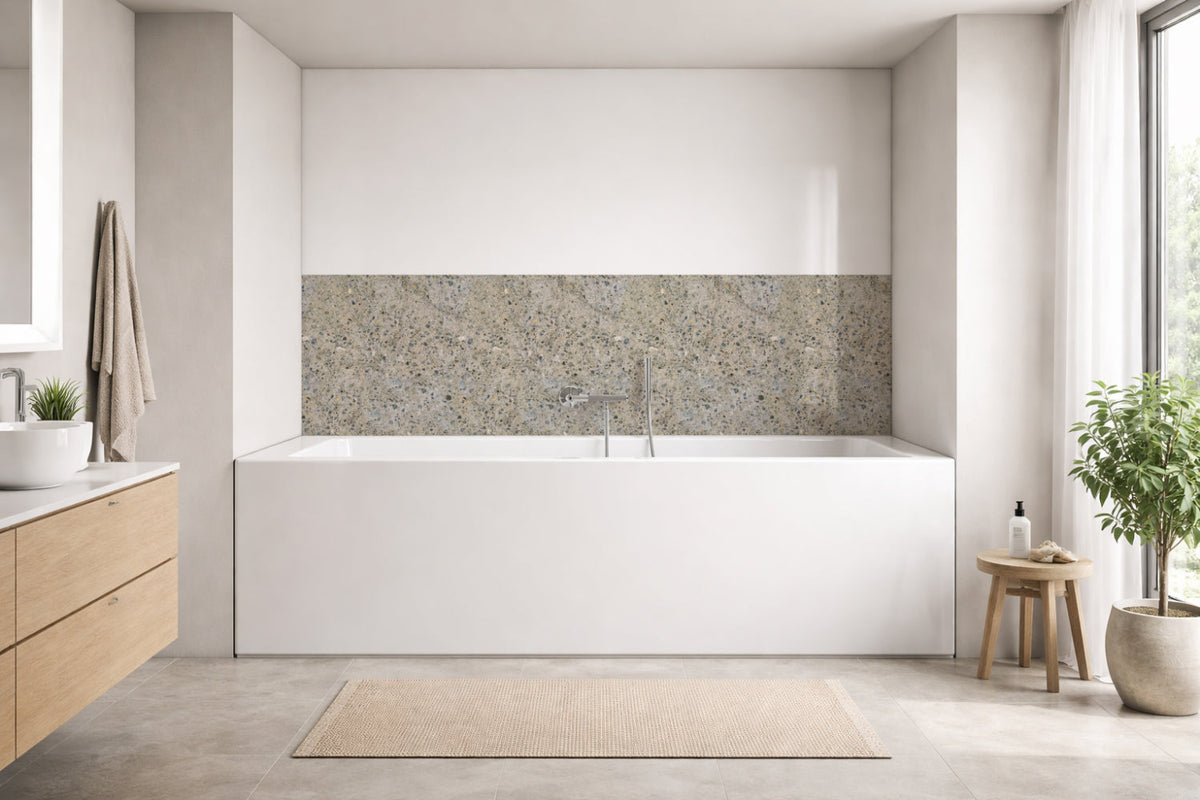 Badewannenverkleidung Steinoptik