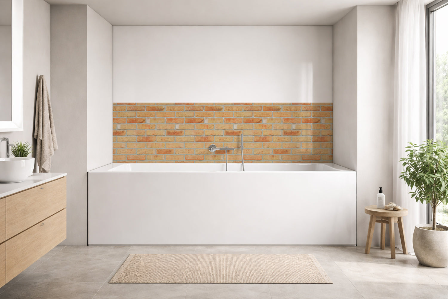 Badewannenverkleidung Steinoptik