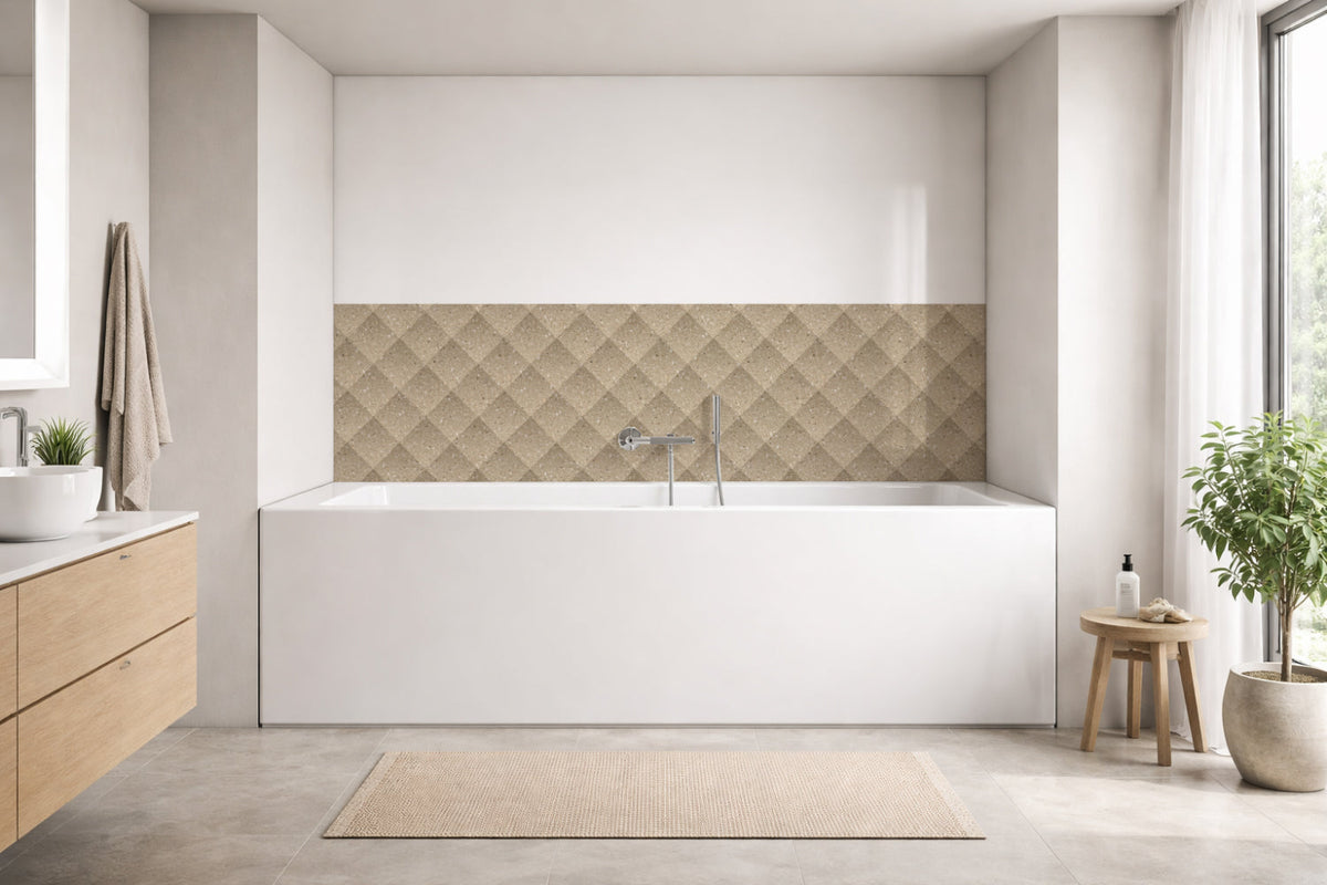 Badewannenverkleidung Steinoptik