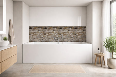 Badewannenverkleidung Steinoptik