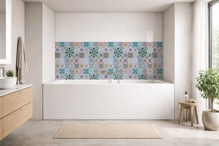 Badewannenverkleidung Patchwork
