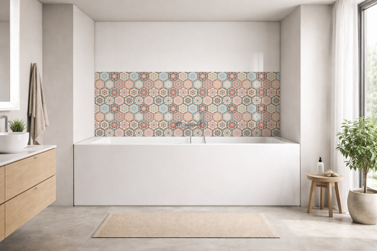 Badewannenverkleidung Patchwork