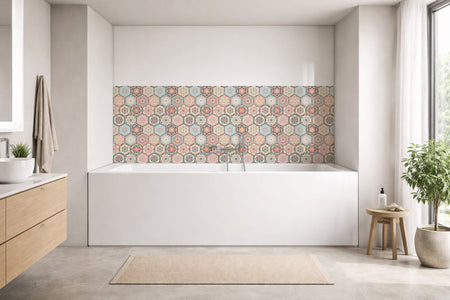 Badewannenverkleidung Patchwork