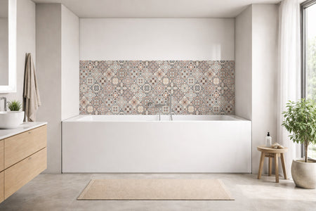 Badewannenverkleidung Patchwork