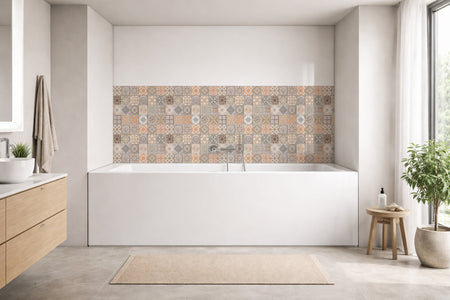 Badewannenverkleidung Patchwork