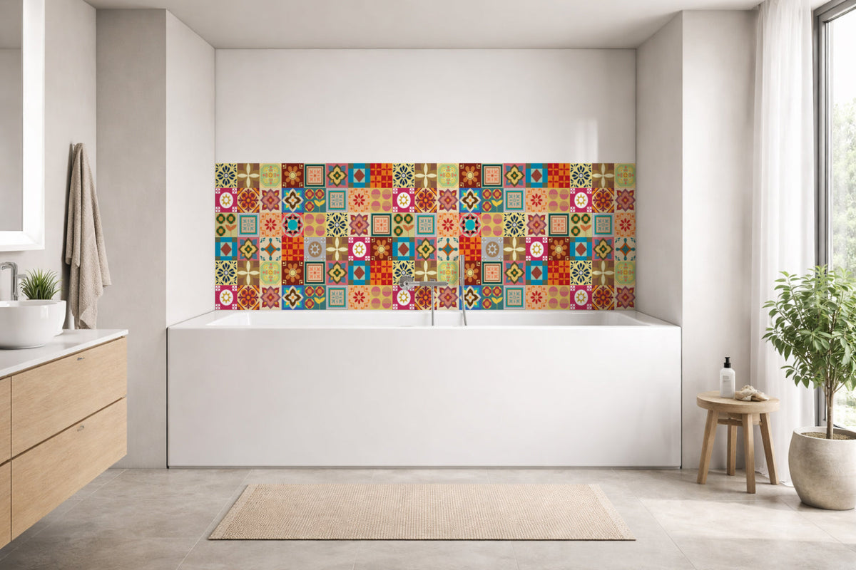 Badewannenverkleidung Patchwork