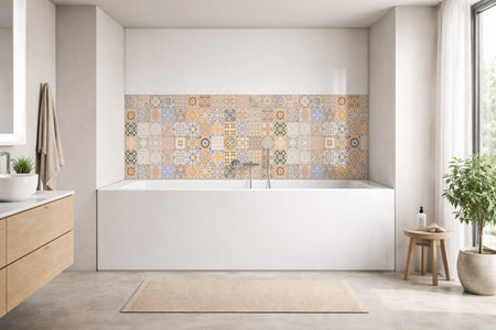 Badewannenverkleidung Patchwork