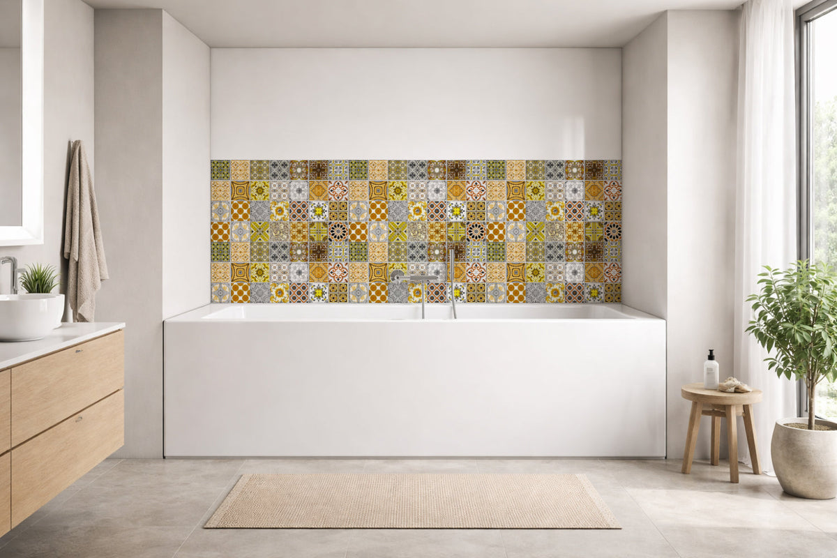Badewannenverkleidung Patchwork