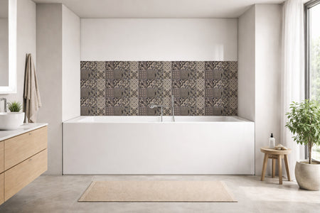 Badewannenverkleidung Patchwork