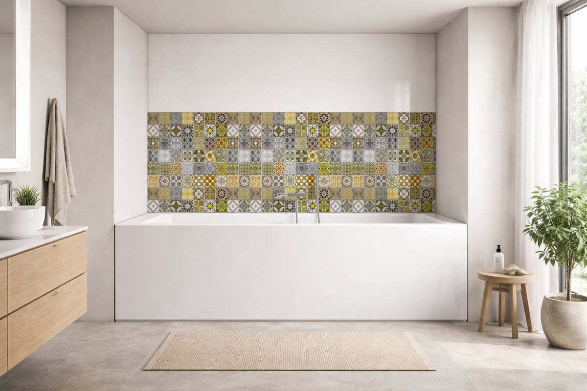 Badewannenverkleidung Patchwork