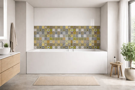 Badewannenverkleidung Patchwork