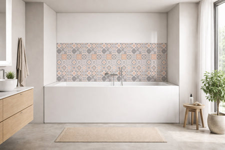 Badewannenverkleidung Patchwork