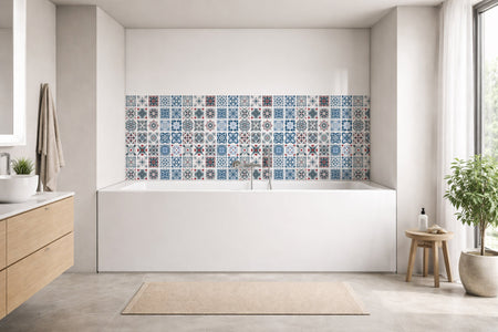 Badewannenverkleidung Patchwork