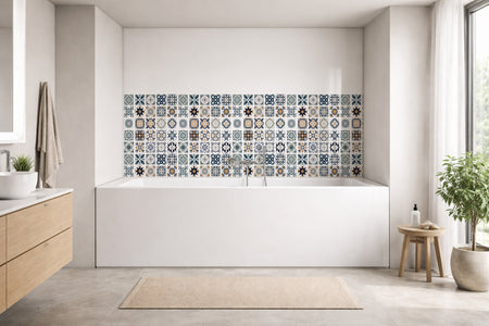 Badewannenverkleidung Patchwork