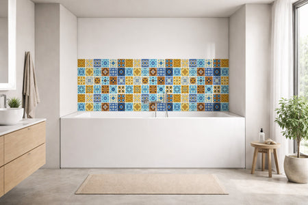 Badewannenverkleidung Patchwork