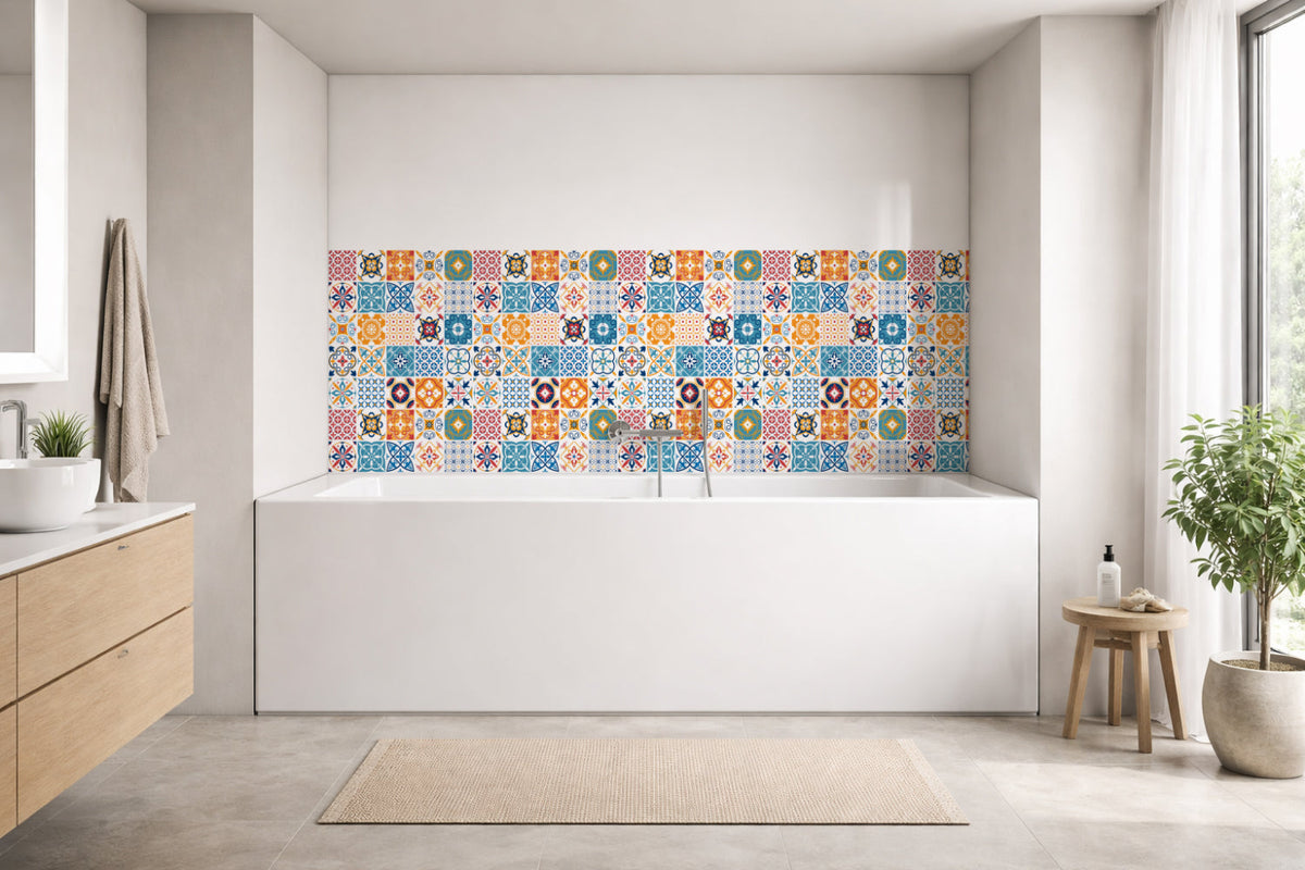 Badewannenverkleidung Patchwork