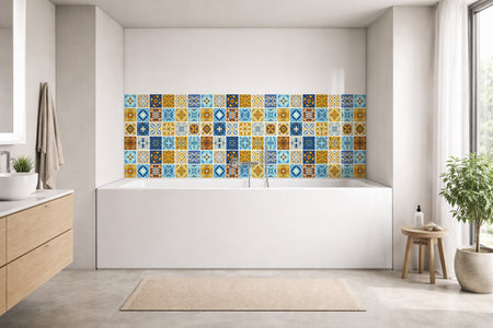 Badewannenverkleidung Patchwork