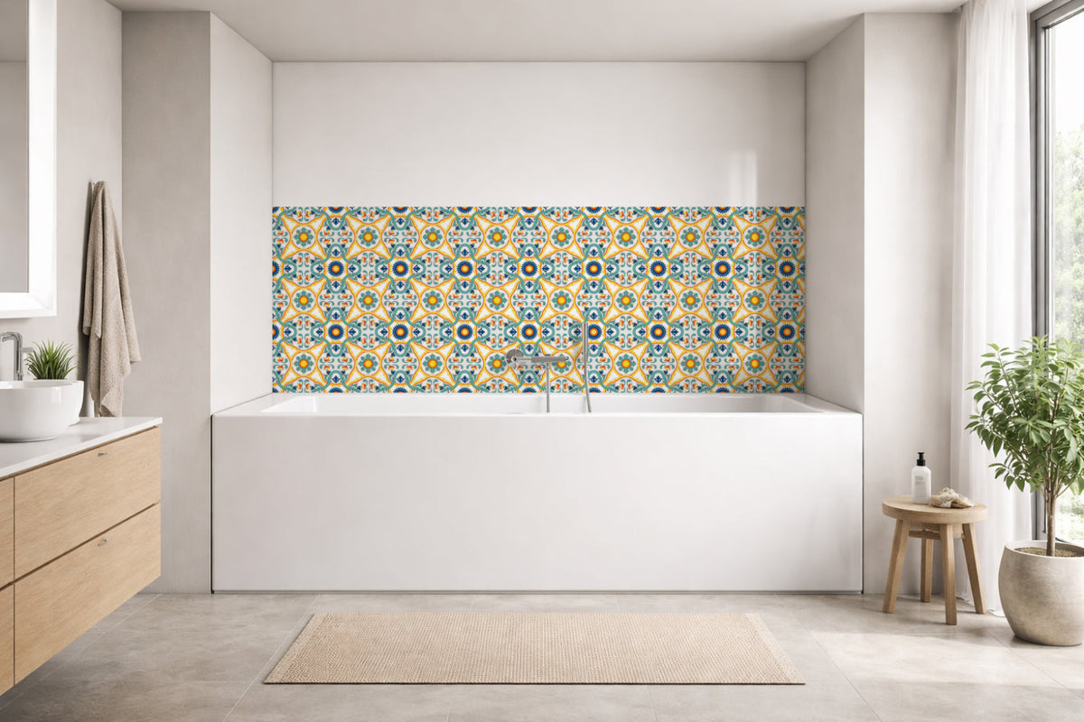 Badewannenverkleidung Patchwork