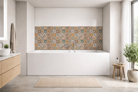 Badewannenverkleidung Patchwork