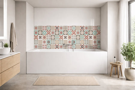 Badewannenverkleidung Patchwork