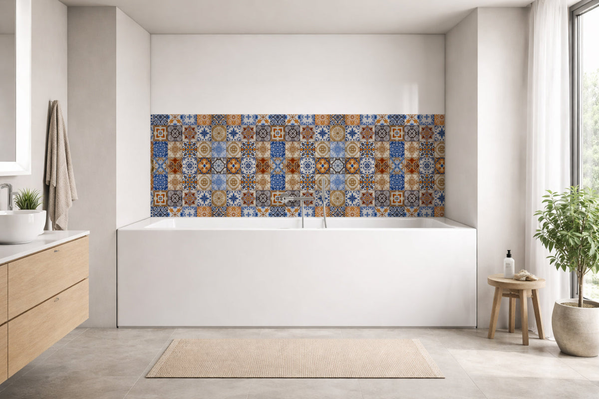 Badewannenverkleidung Patchwork