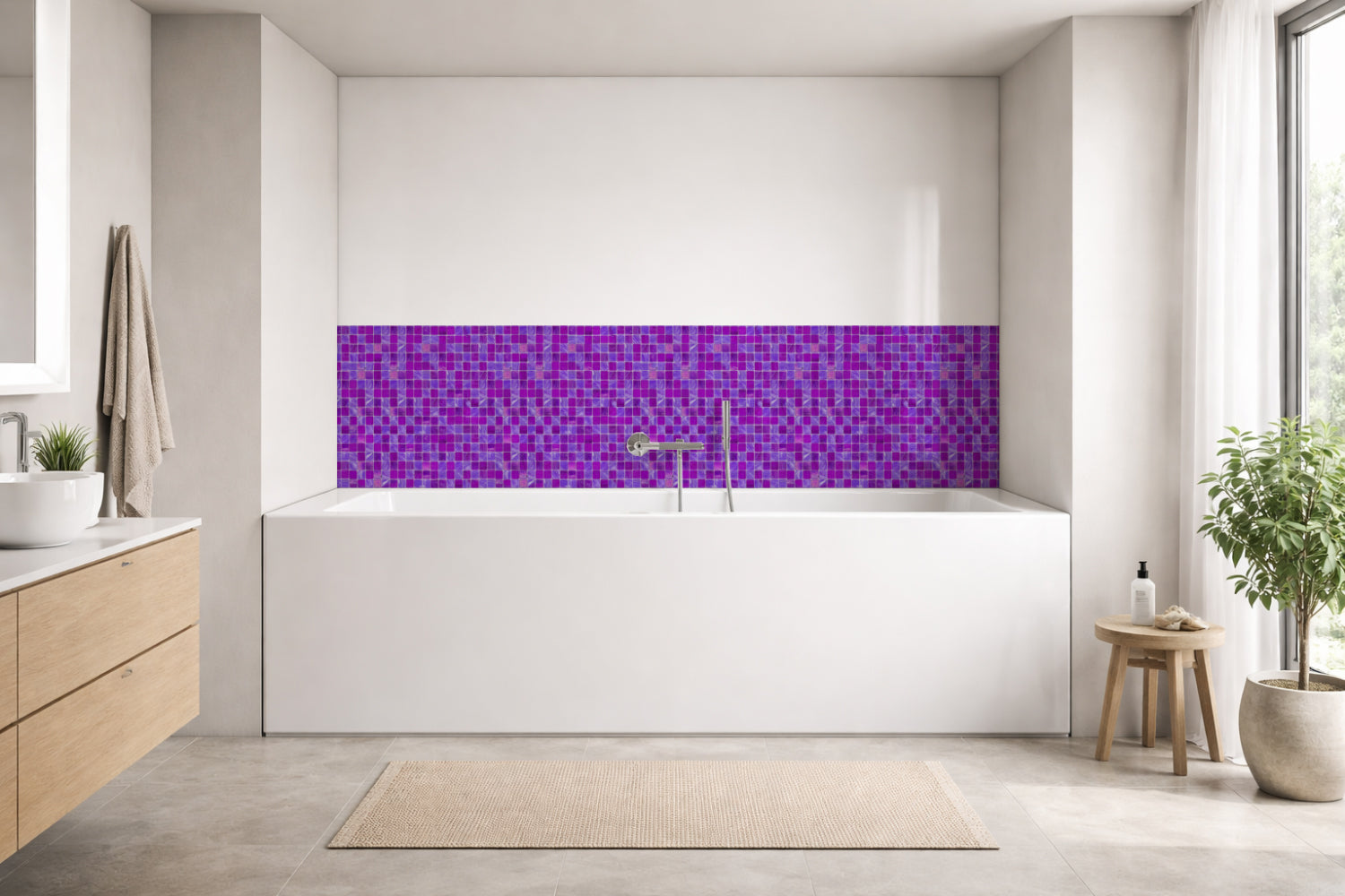 Badewannenverkleidung Fliesenoptik