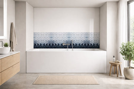 Badewannenverkleidung Fliesenoptik