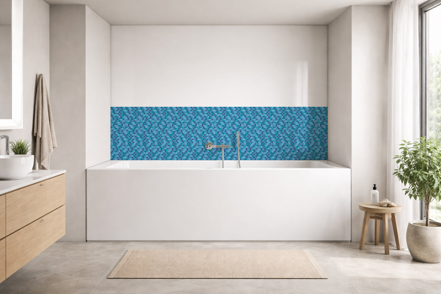 Badewannenverkleidung Fliesenoptik