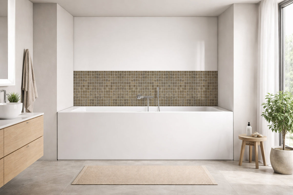 Badewannenverkleidung Fliesenoptik