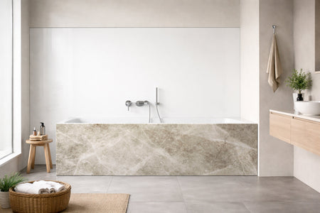 Badewannenverkleidung Marmoroptik