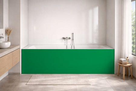 Badewannenverkleidung Einfarbig RAL 6037 Reingrün