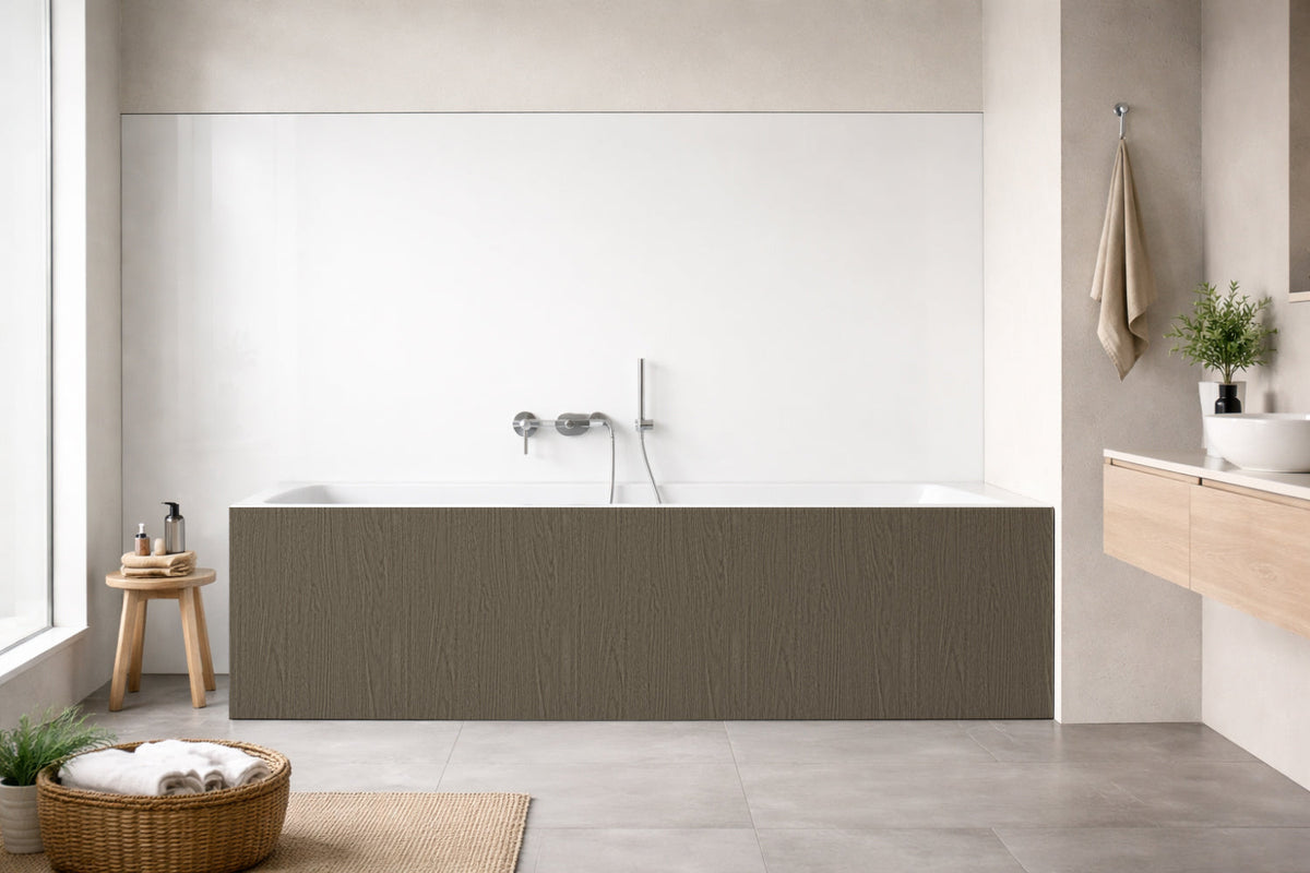 Badewannenverkleidung Holzoptik
