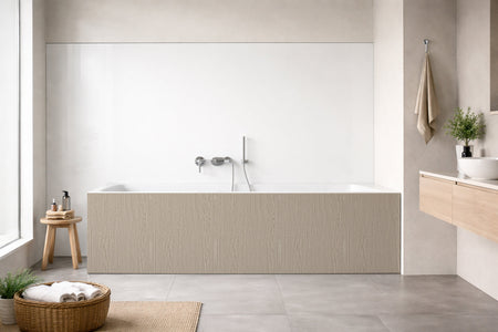 Badewannenverkleidung Holzoptik