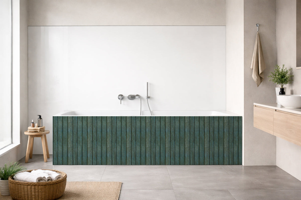 Badewannenverkleidung Holzoptik